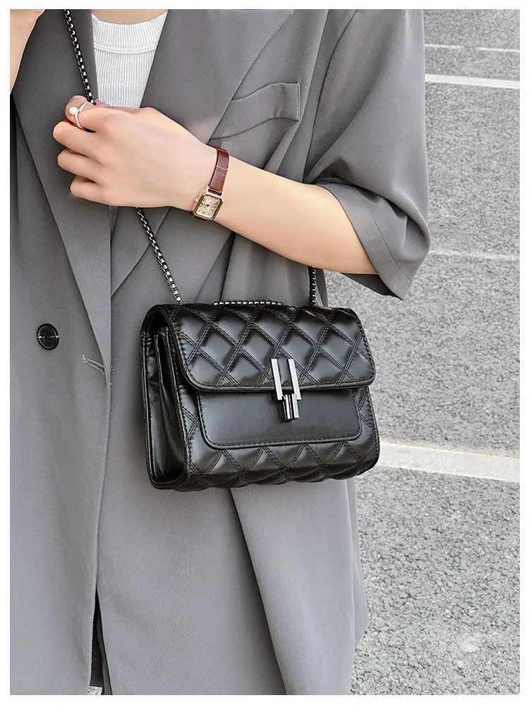 Silver Rhombic Crossbody Bag for Women 2024 — feature 29