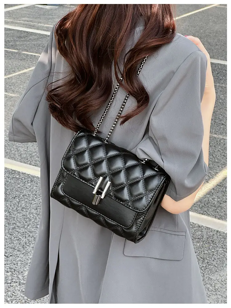 Silver Rhombic Crossbody Bag for Women 2024 — feature 30