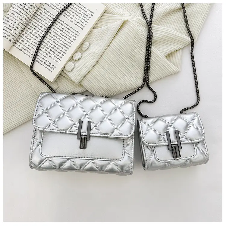 Silver Rhombic Crossbody Bag for Women 2024 — feature 39