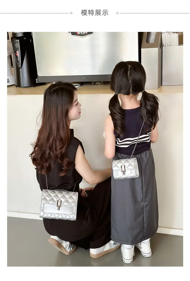 Silver Rhombic Crossbody Bag for Women 2024 — feature 4