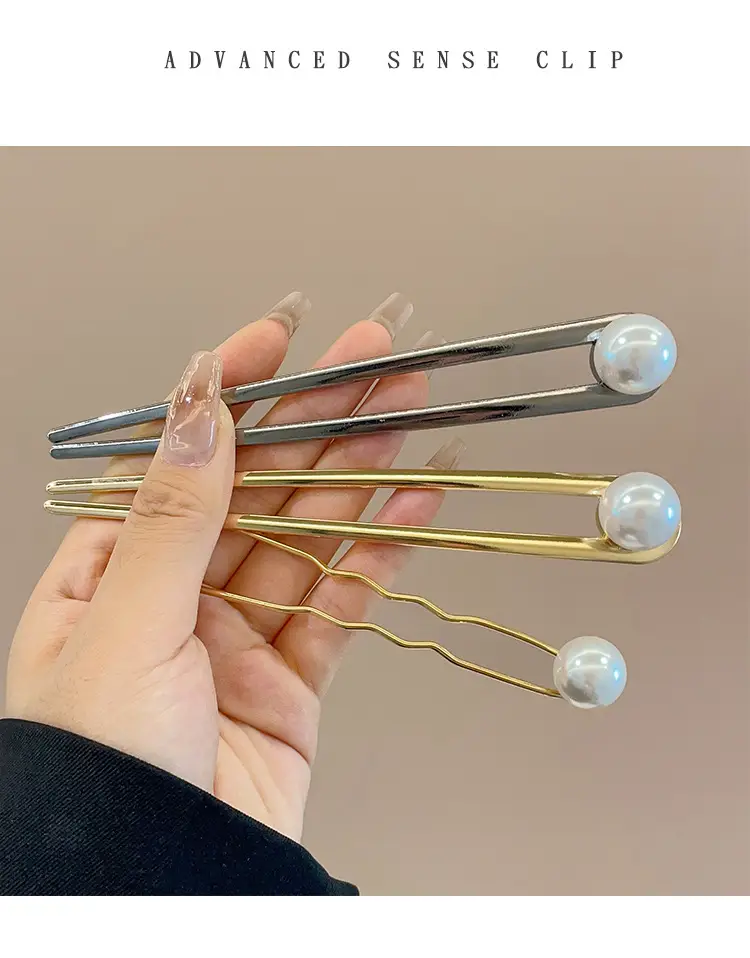 U-shaped Hair Pin for Elegant Hair Buns β feature 7