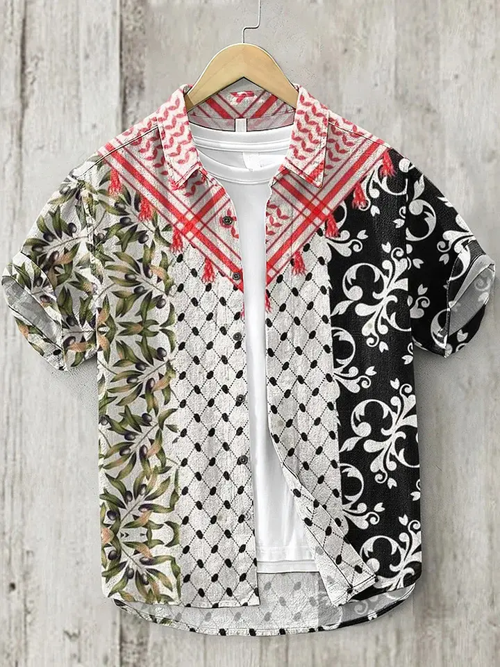 3D Printed Hawaiian Shirt for Men Summer Casual Vacation Seaside - Image 29