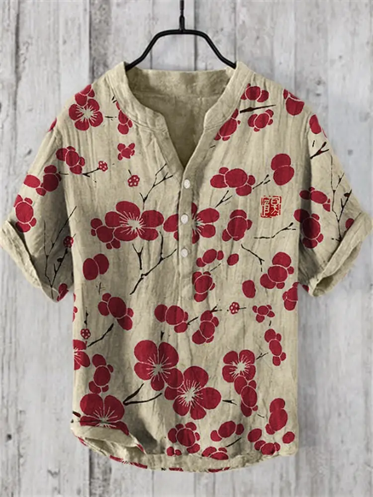 3D Printed Hawaiian Shirt for Men Summer Casual Vacation Seaside - Image 5