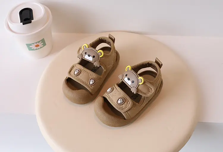 Baby Bear Sandals for Boys 1-2 Years Soft Sole — feature 5