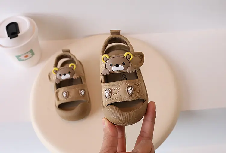 Baby Bear Sandals for Boys 1-2 Years Soft Sole — feature 7