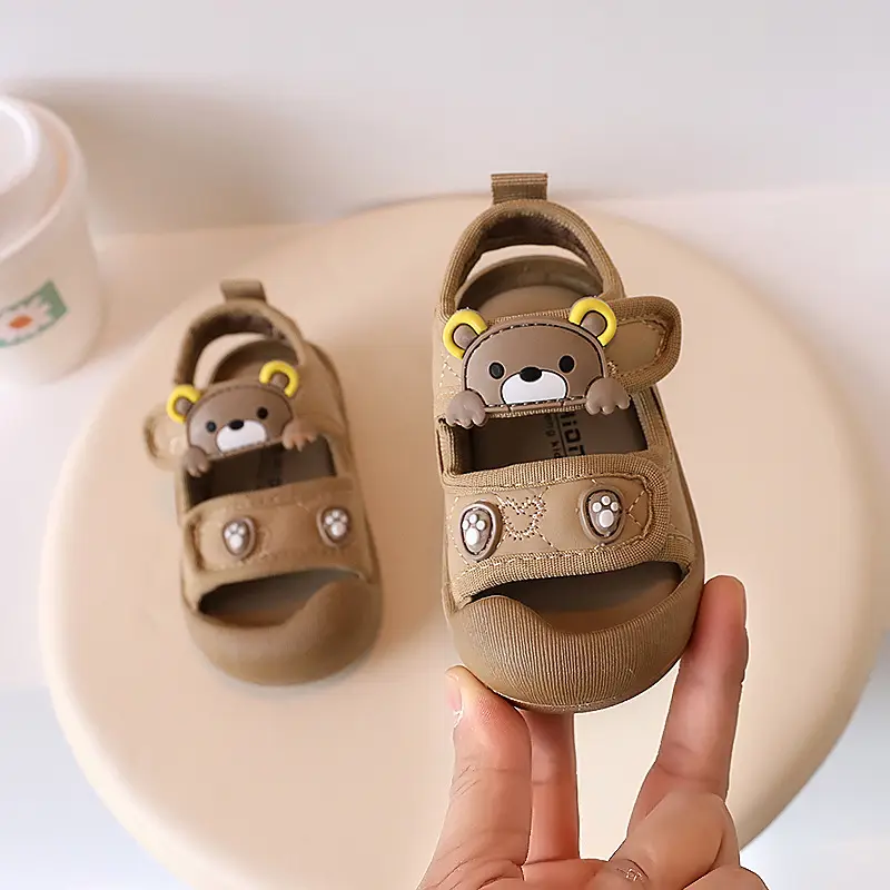 Baby Bear Sandals for Boys 1-2 Years Soft Sole