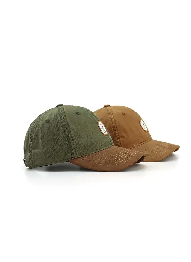Women Suede Sunscreen Cap Brown Green 2024 — feature 4