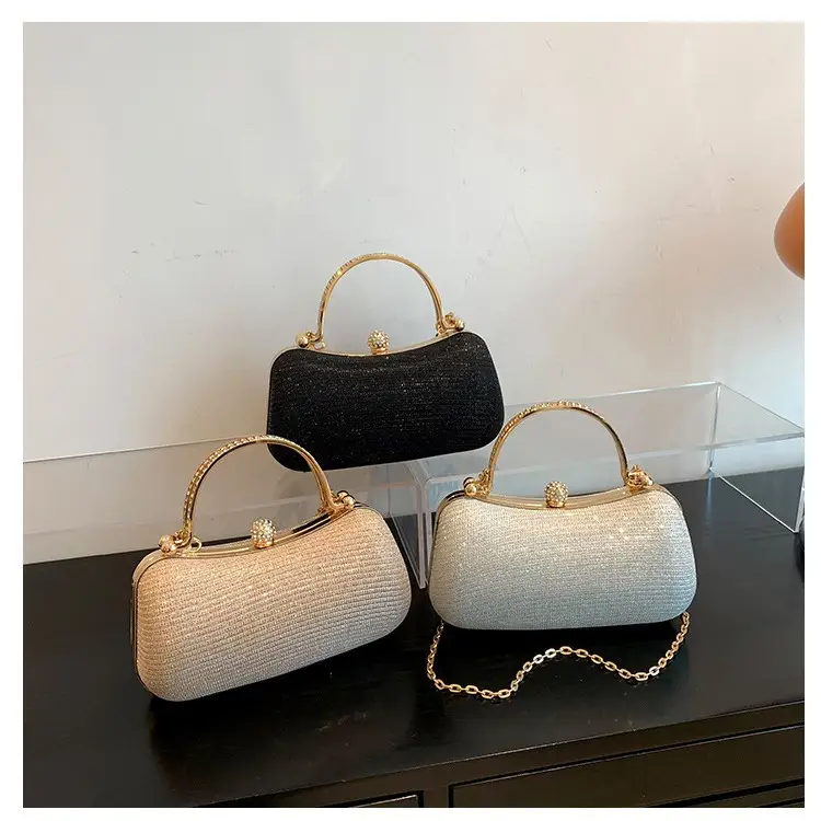 Women's Gold Chain Shoulder Crossbody Bag 2024 - Image 4