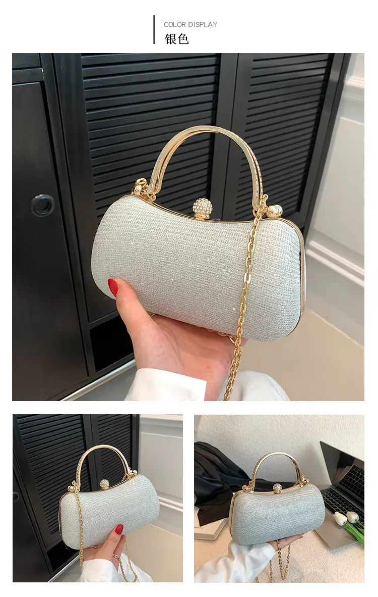 Women's Gold Chain Shoulder Crossbody Bag 2024 — feature 25