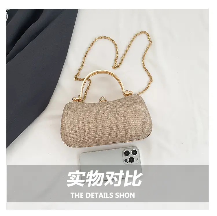 Women's Gold Chain Shoulder Crossbody Bag 2024 — feature 7