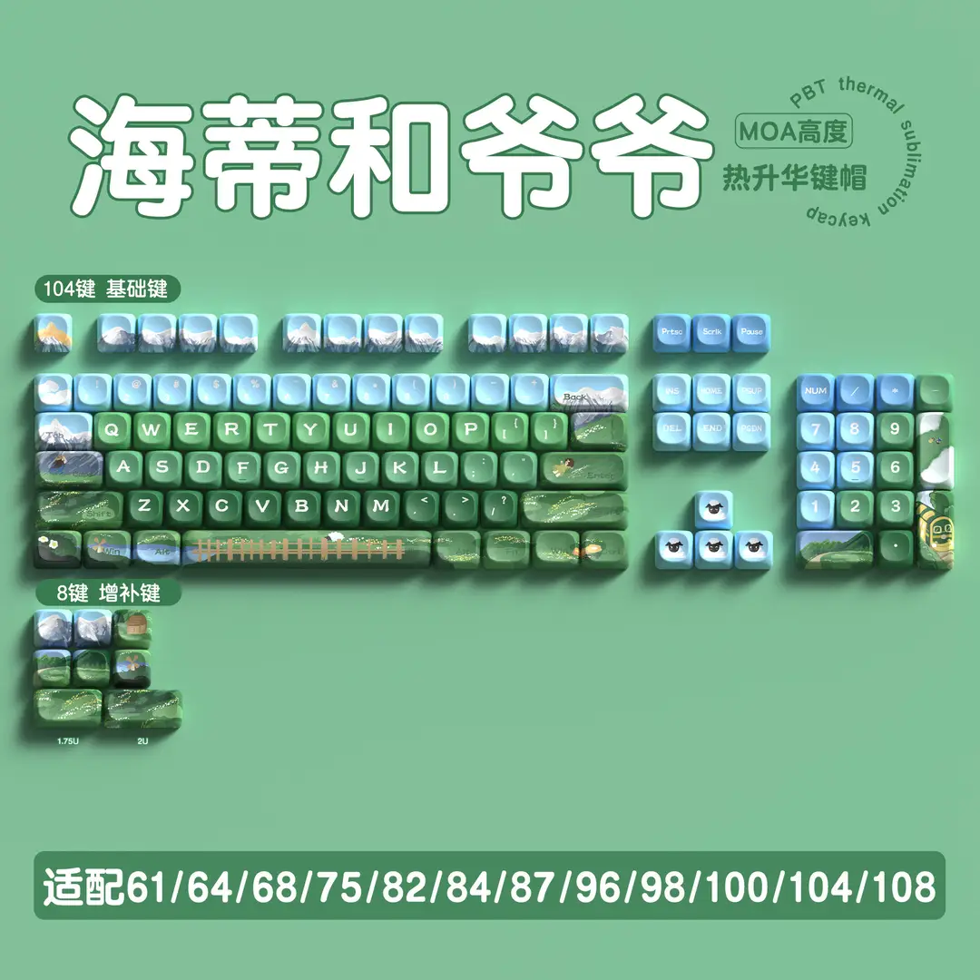 Manufacturer Wholesale Sweet Marshmallow Original Keycaps Cute Korean Style High-Value Mechanical Keyboard Caps for Girls - Image 16