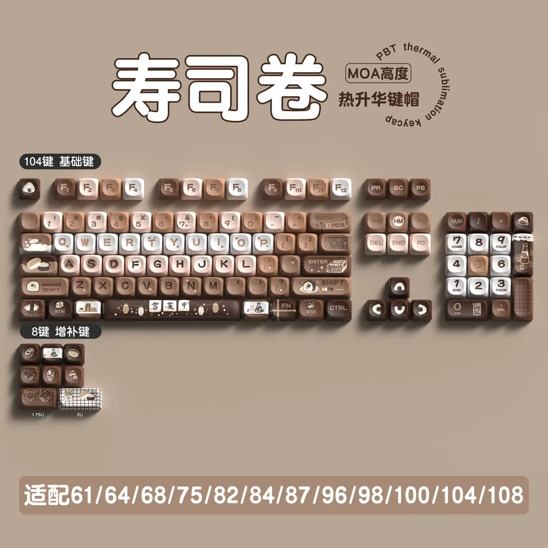 Manufacturer Wholesale Sweet Marshmallow Original Keycaps Cute Korean Style High-Value Mechanical Keyboard Caps for Girls - Image 17