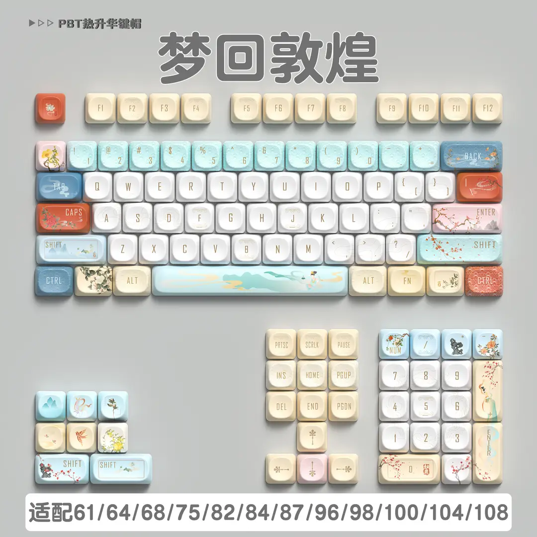 Manufacturer Wholesale Sweet Marshmallow Original Keycaps Cute Korean Style High-Value Mechanical Keyboard Caps for Girls - Image 11