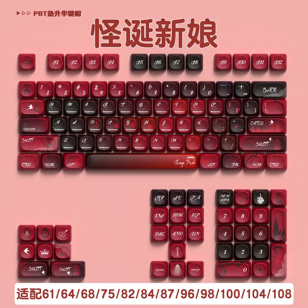 Manufacturer Wholesale Sweet Marshmallow Original Keycaps Cute Korean Style High-Value Mechanical Keyboard Caps for Girls - Image 8