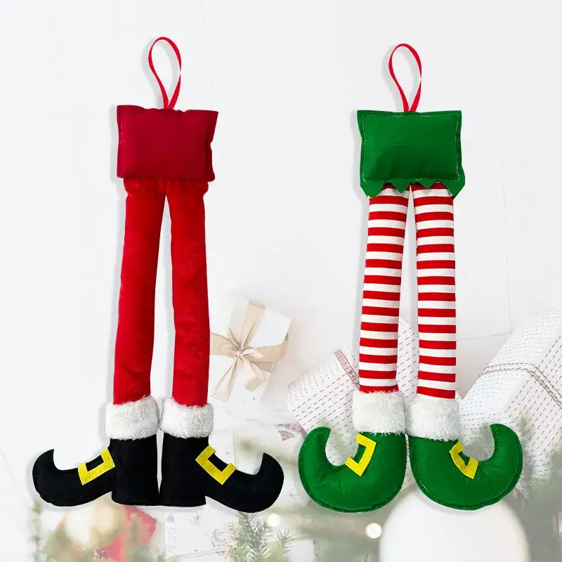 Christmas Elf Leg Hanging Tree Decor 130g - Image 6