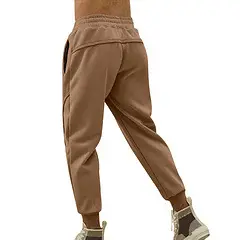 Men's Beige Sweatpants Casual Sports Long Pants — feature 15