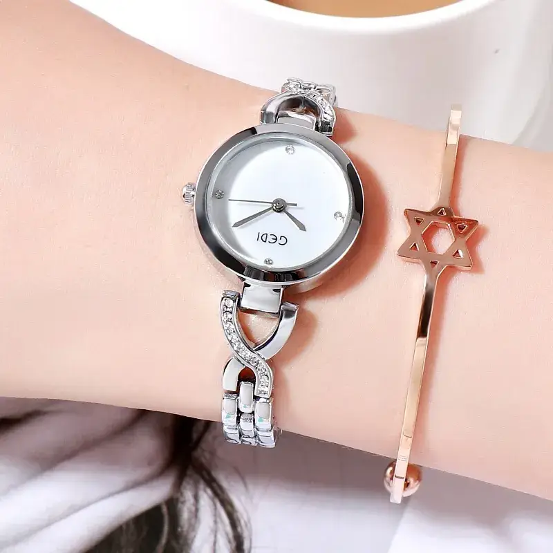 Ginger Star Bracelet Watch for Women with Diamond Dial - Image 3