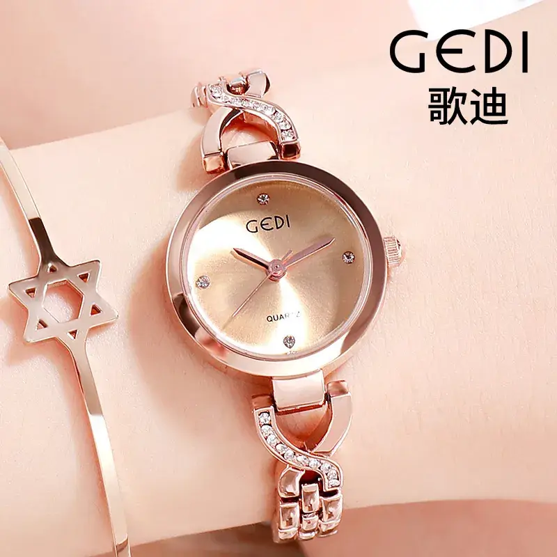 Ginger Star Bracelet Watch for Women with Diamond Dial - Image 5