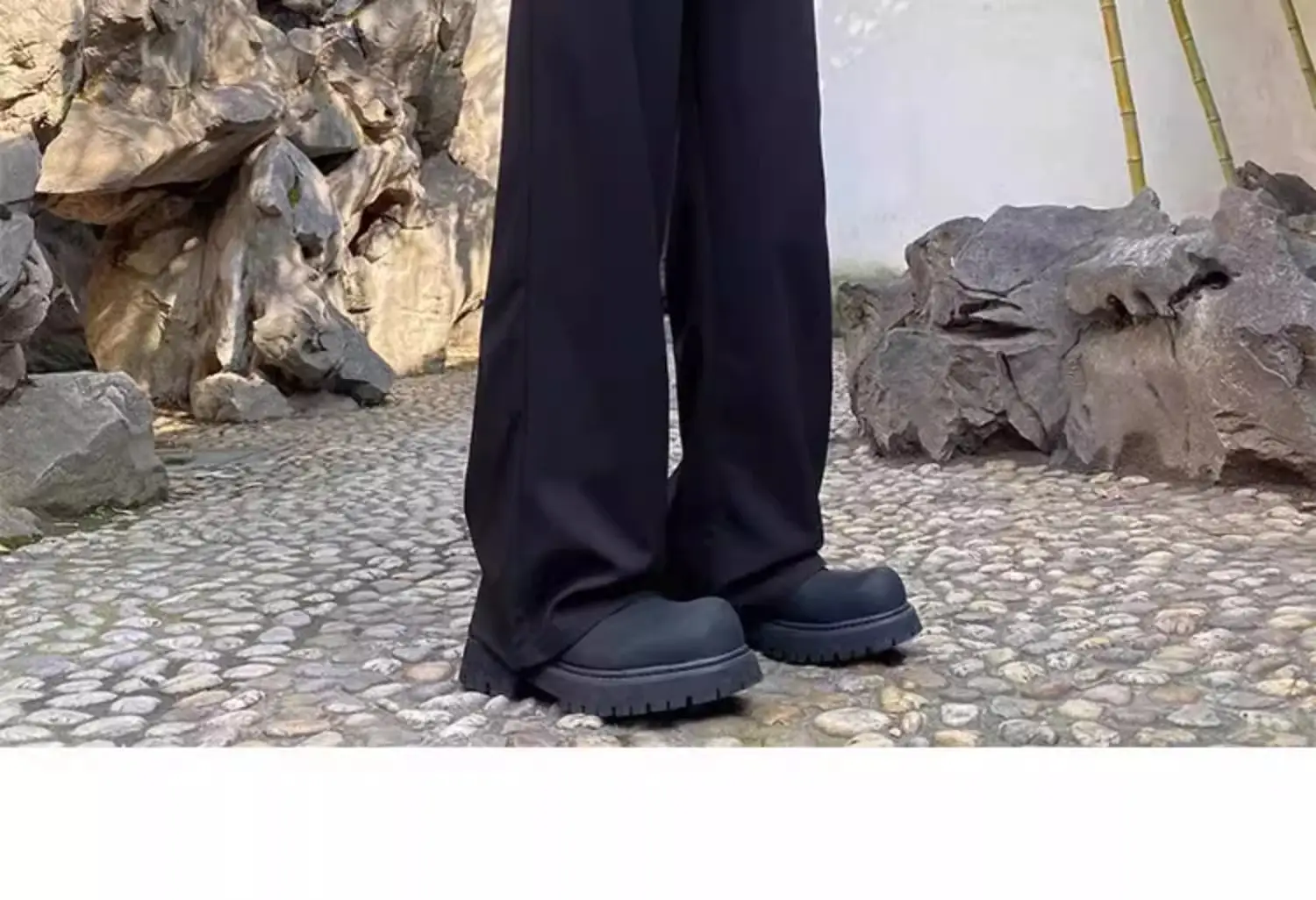 Men's National Style Thin Pants Summer Dipping Straight Casual — feature 8