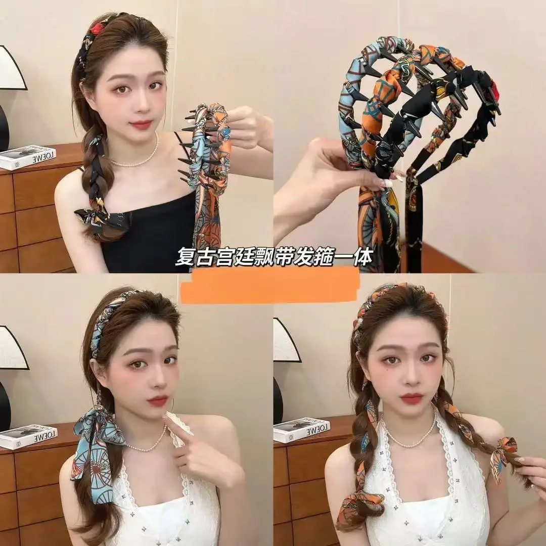 Braided Hair Hoop Ethnic Travel Chain Wear - Image 9