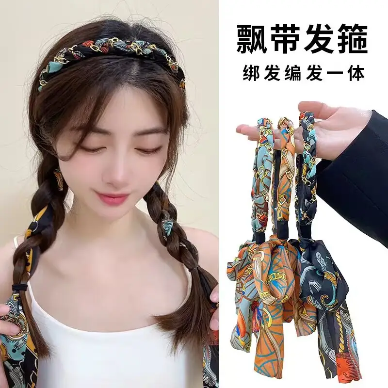 Braided Hair Hoop Ethnic Travel Chain Wear — feature 3