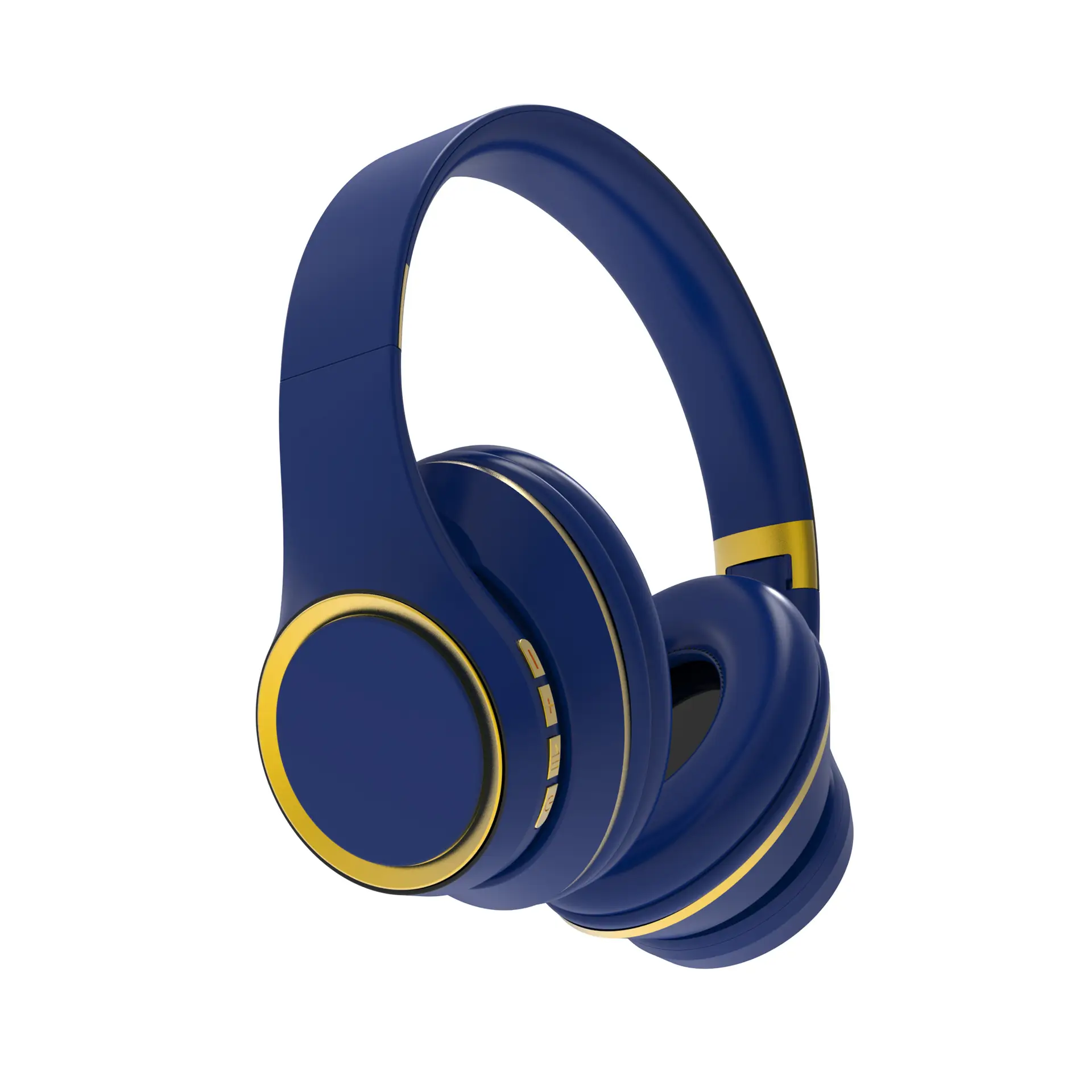 Wireless Bluetooth Headset Blue Gold Heavy Bass β feature 21