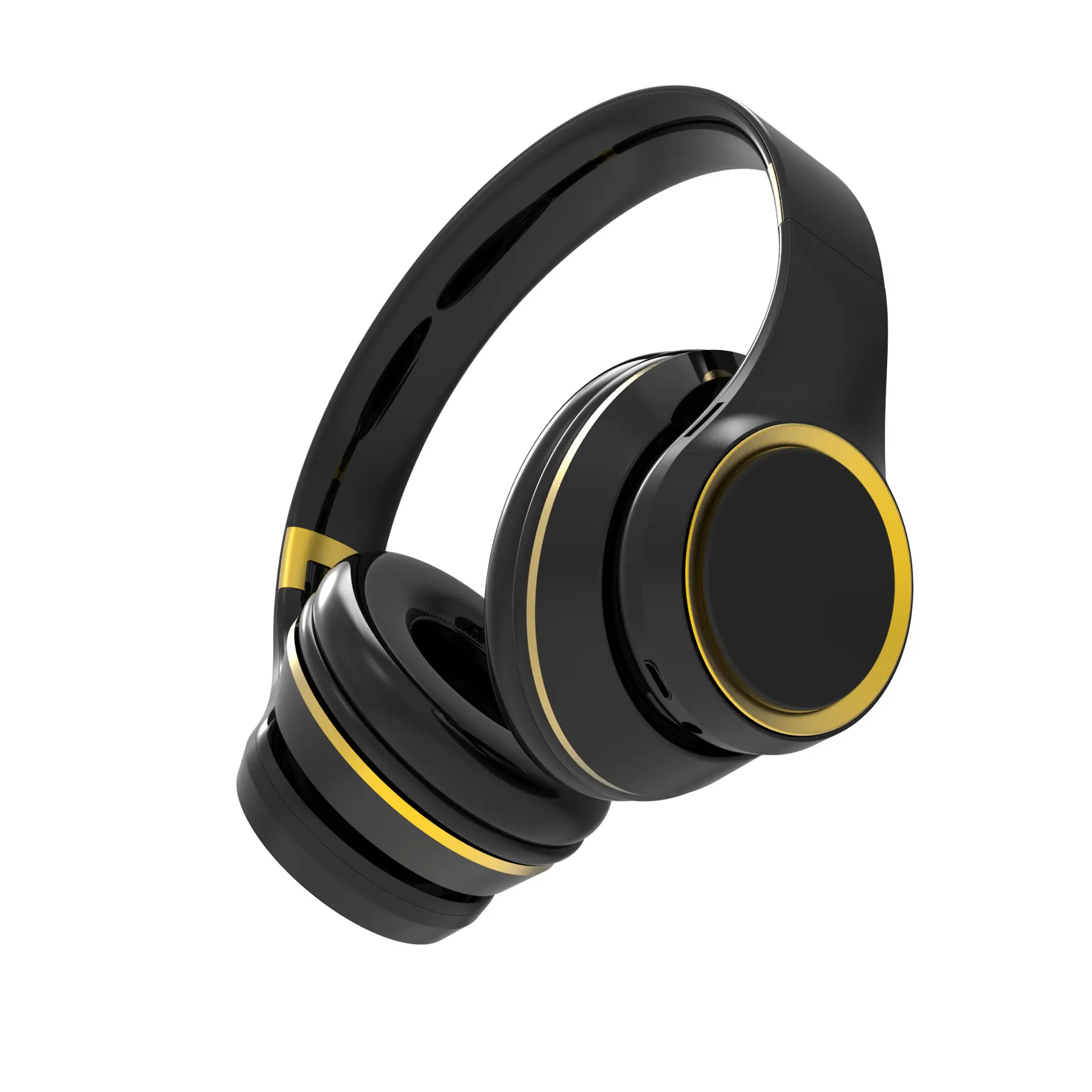 Wireless Bluetooth Headset Blue Gold Heavy Bass β feature 8