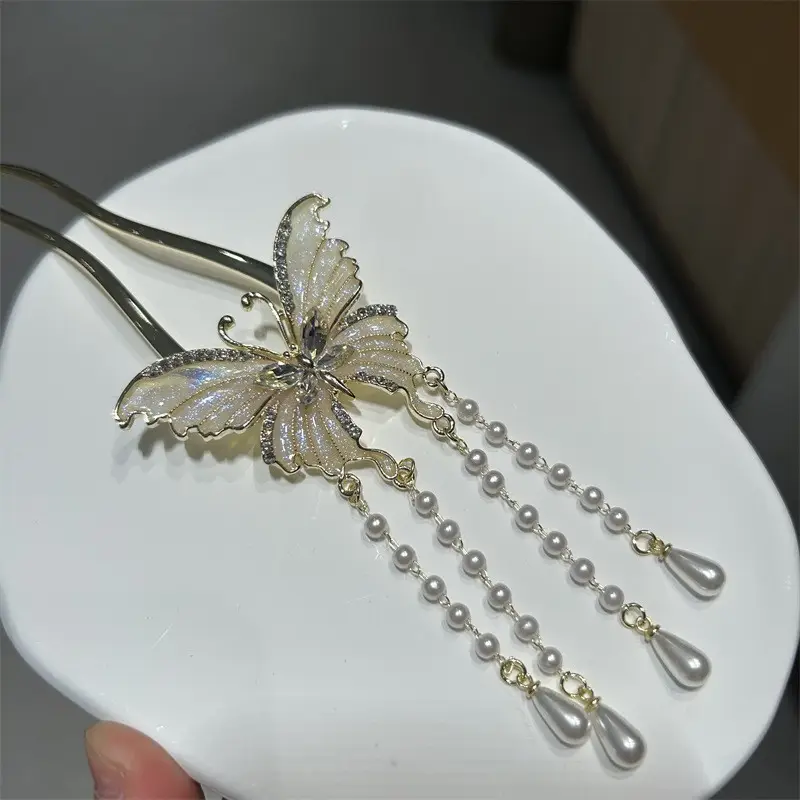 Antique Butterfly Hairpin for Women - Image 12