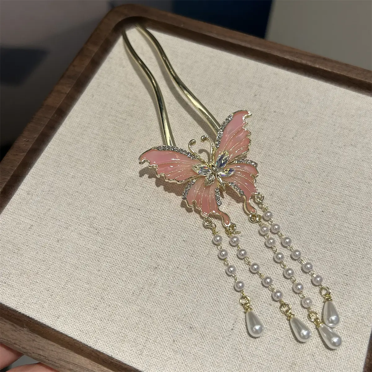Antique Butterfly Hairpin for Women — feature 10