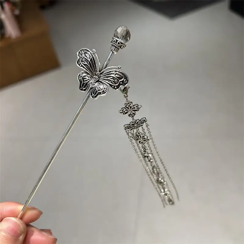 Antique Butterfly Hairpin for Women — feature 13