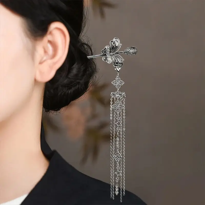 Antique Butterfly Hairpin for Women — feature 16