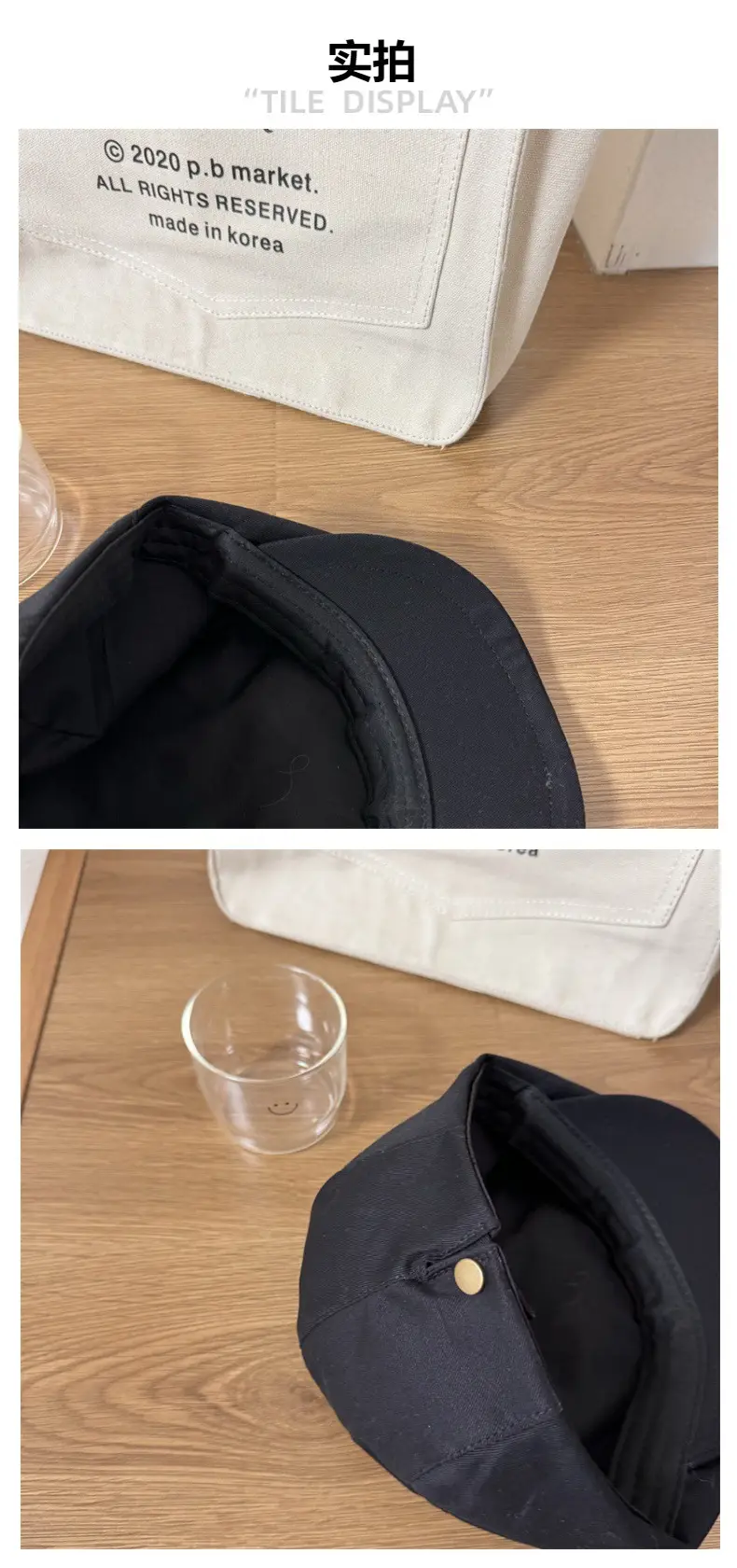 Korean Style Bowknot Cap Girls Spring Summer Lightweight — feature 5