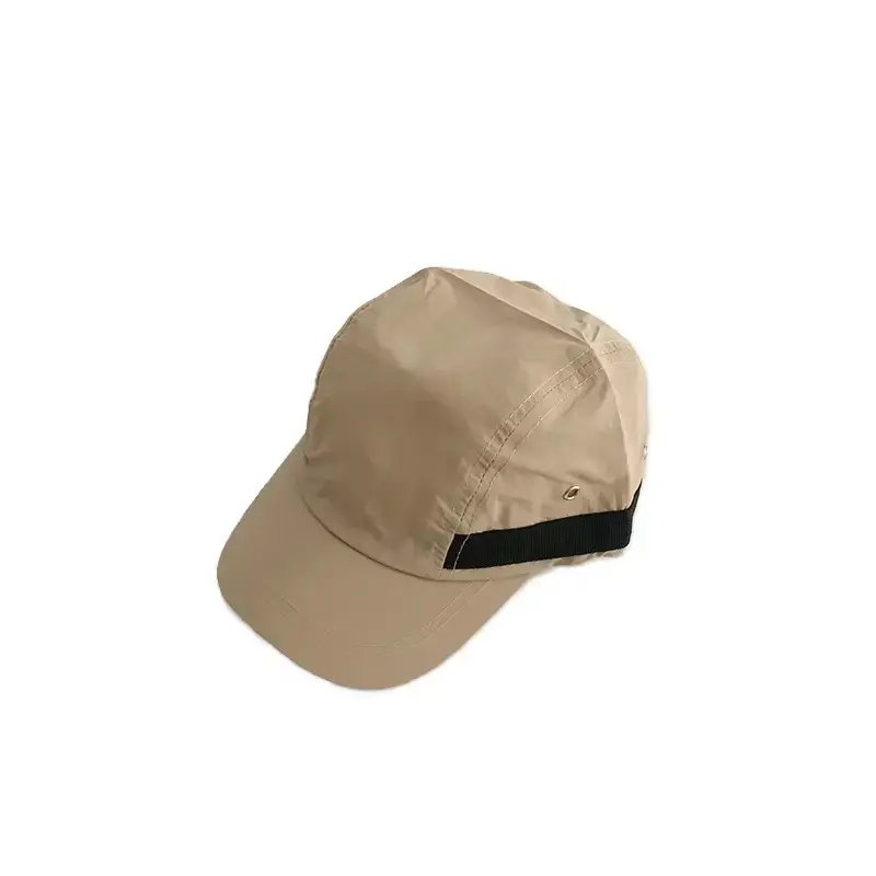Children's Beige Olive Baseball Cap Sunscreen Hat - Image 7