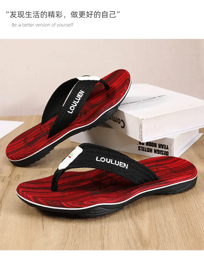 Men Blue Striped Casual Flip-Flops 2024 — feature 13