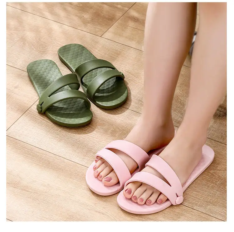 Pink Foldable Travel Slippers for Men Women Summer — feature 16