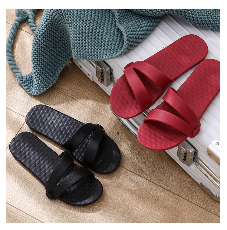 Pink Foldable Travel Slippers for Men Women Summer — feature 21