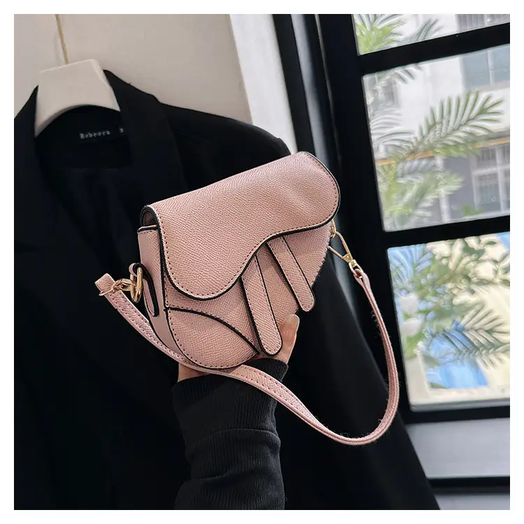 White Leather Mini Crossbody Bag for Women — feature 30
