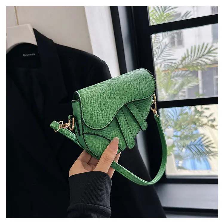 White Leather Mini Crossbody Bag for Women — feature 31