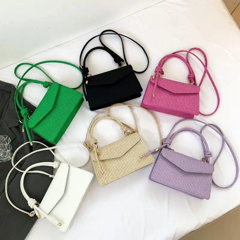 2025 Women's Summer Commuter Bag Pure Color Texture - Image 8