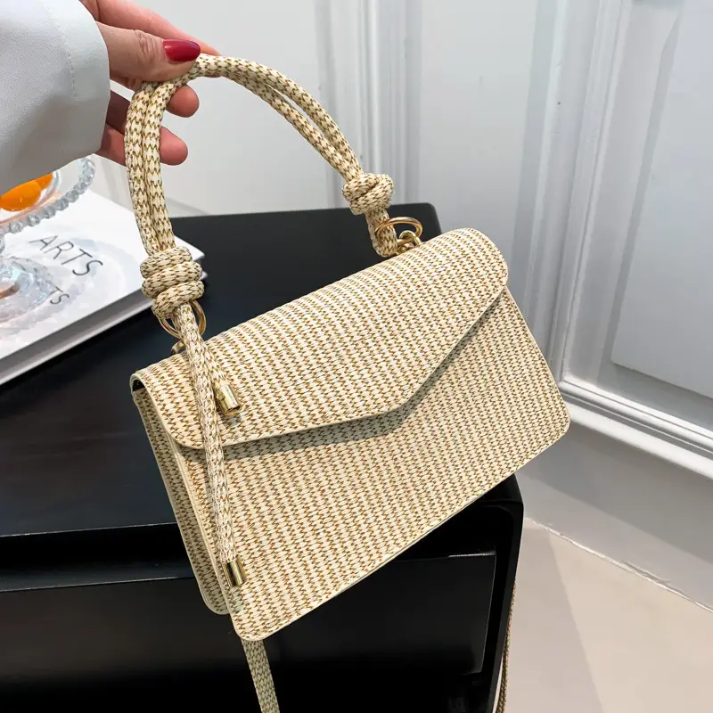 2025 Women's Summer Commuter Bag Pure Color Texture - Image 6