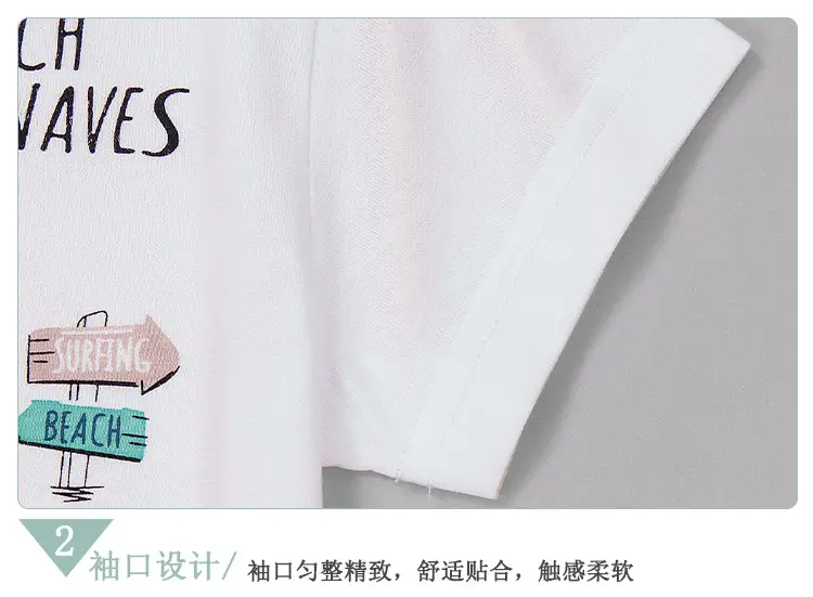 2025 Summer Boys White Short Sleeve T-Shirt with Cartoon Car Pattern — feature 10