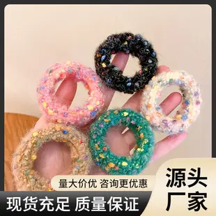 Blue Rubber Hair Rings for High Ponytail & Sweet Color — feature 10