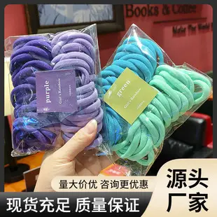 Blue Rubber Hair Rings for High Ponytail & Sweet Color — feature 13