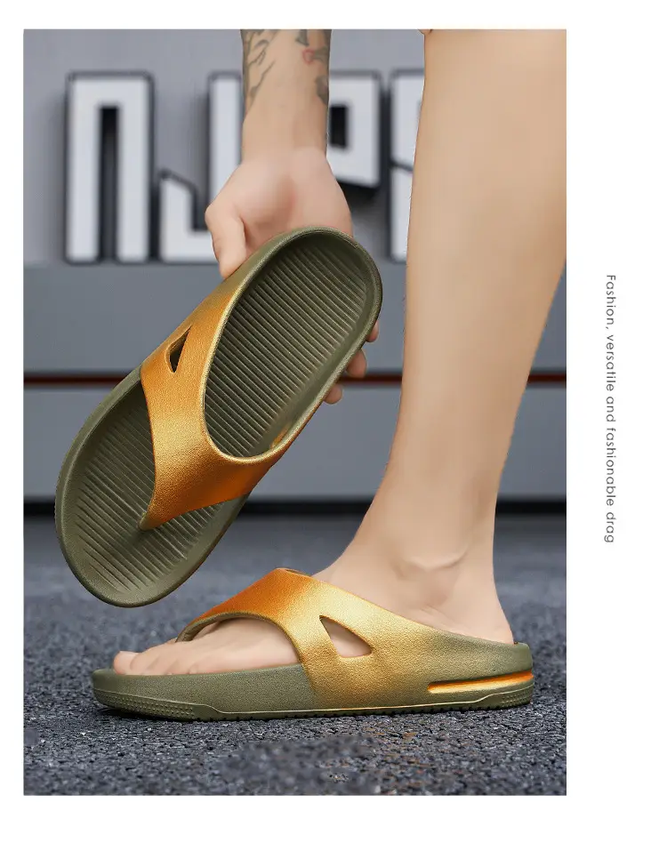 Men's Flip Flops Trap Feeling Personalized Coconut Slippers Cross-border Fashion Casual Beach Shoes Summer New Fashionable Sandals — feature 10