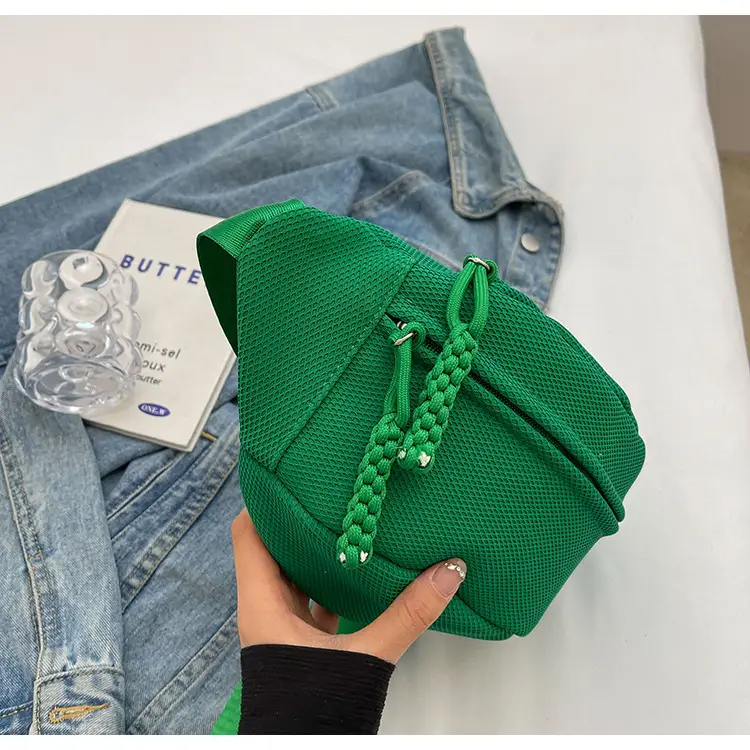 Green Crossbody Bag Women's Western Style Shoulder Strap — feature 32