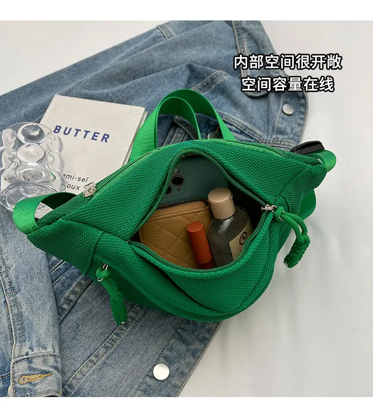 Green Crossbody Bag Women's Western Style Shoulder Strap — feature 8