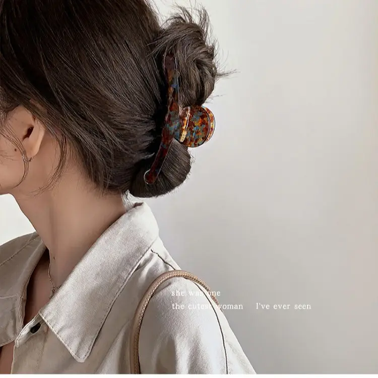 Elegant Hair Clip Women's Back of Head Ins Shark Clip 2024 New Style Clip for Headwear - Image 6