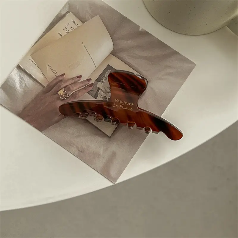 Elegant Hair Clip Women's Back of Head Ins Shark Clip 2024 New Style Clip for Headwear - Image 4