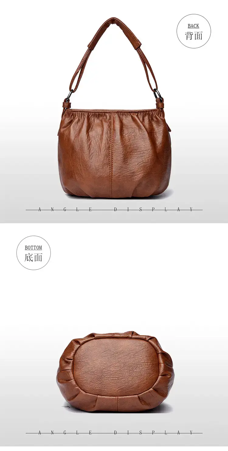 Women's Brown Leather Mobile Phone Crossbody Bag 2026 — feature 20