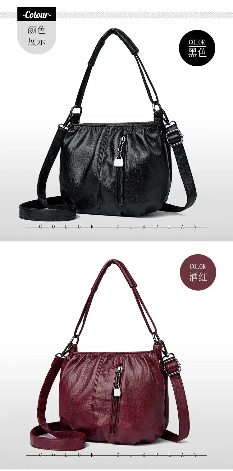 Women's Brown Leather Mobile Phone Crossbody Bag 2026 — feature 21
